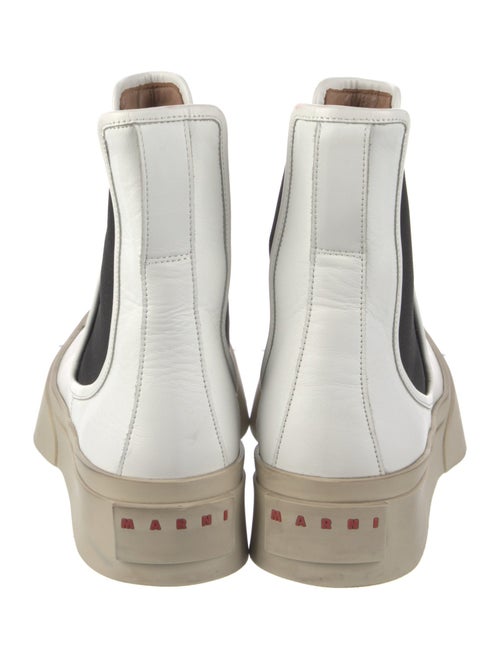 Marni Leather Chelsea Boots