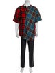 Marni Wool Plaid Print Henley