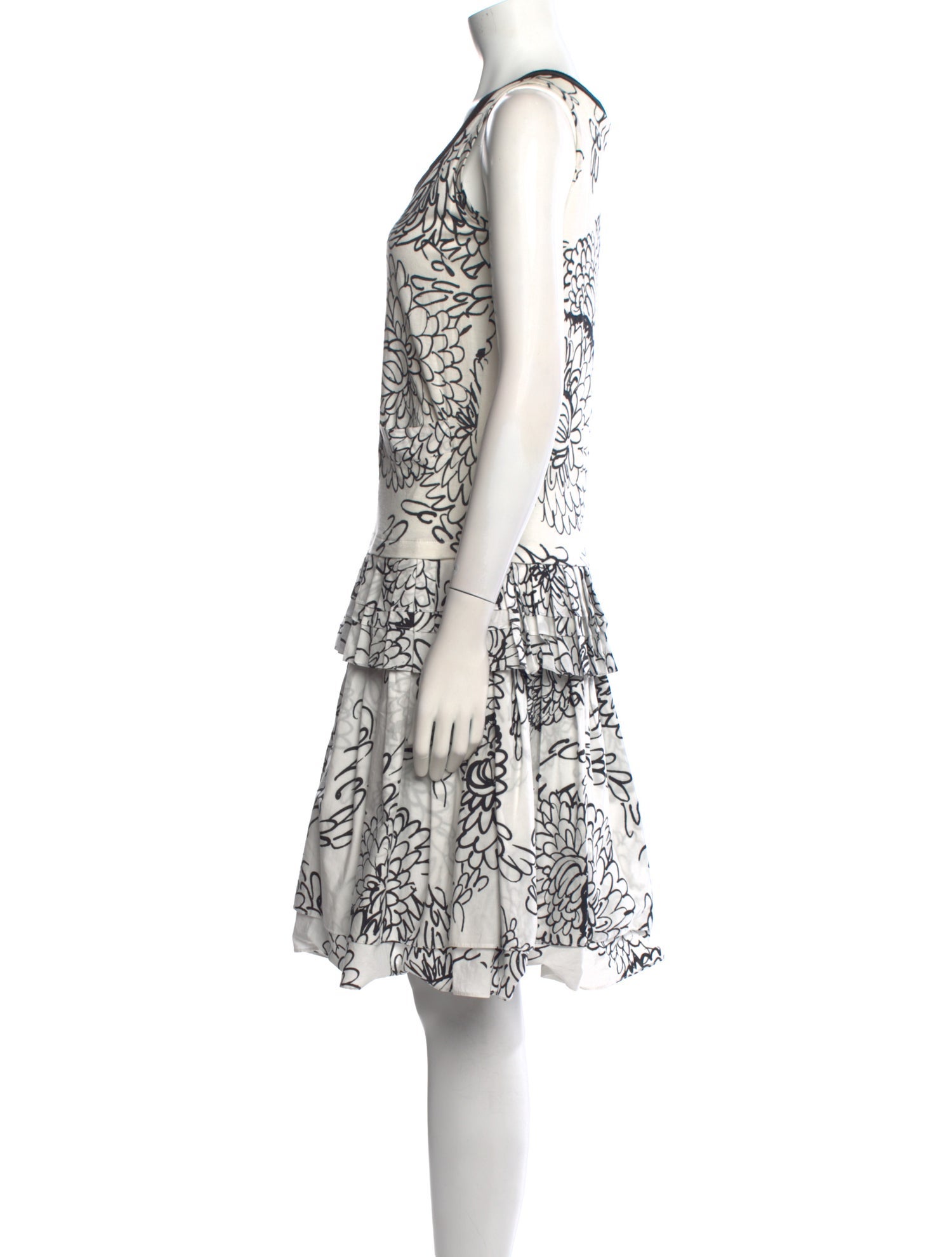 Marni Printed Knee-Length Dress