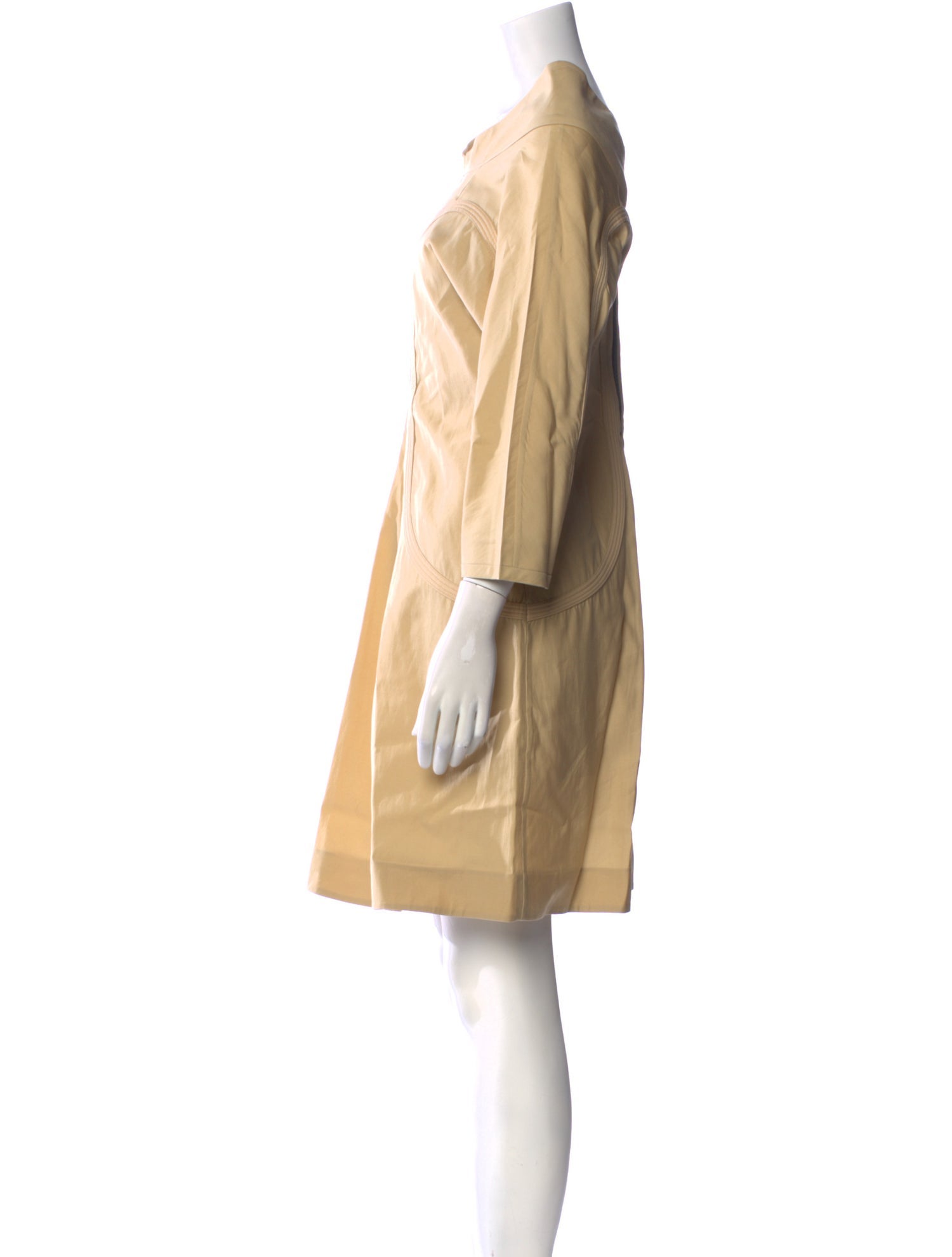 Marni Scoop Neck Knee-Length Dress