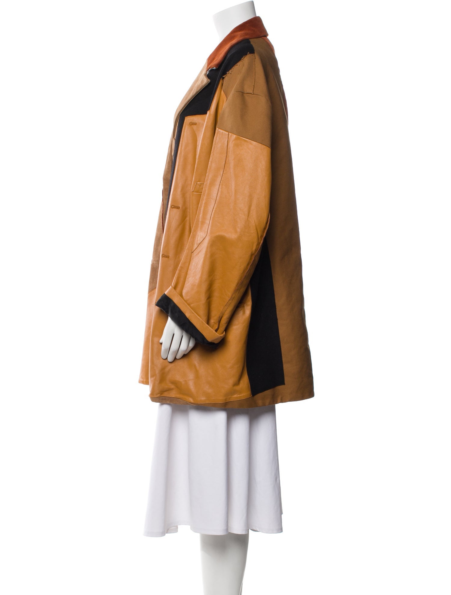 Marni Virgin Wool Colorblock Pattern Jacket