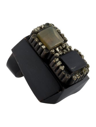 Marni Horn Cocktail Ring