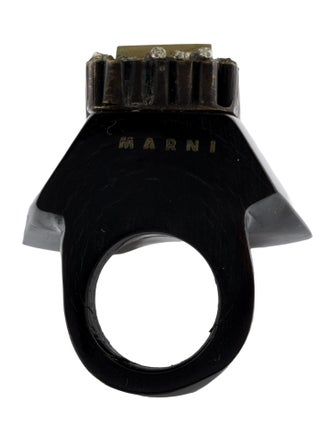 Marni Horn Cocktail Ring