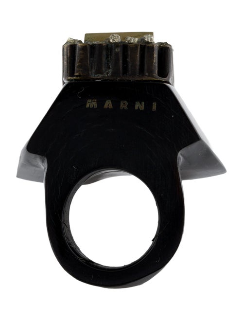 Marni Horn Cocktail Ring