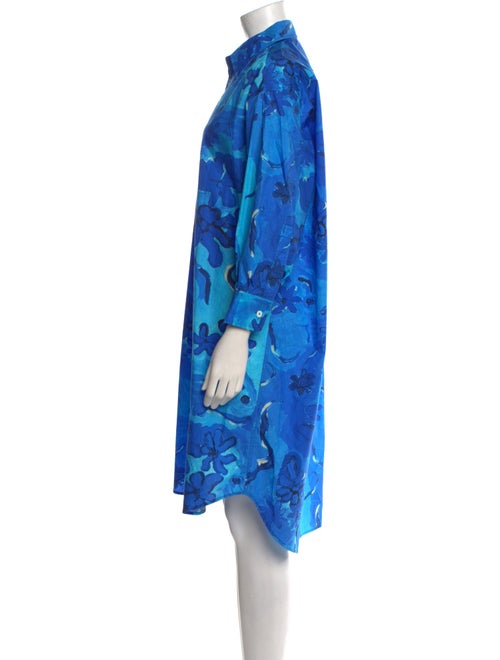 Marni Floral Print Knee-Length Dress