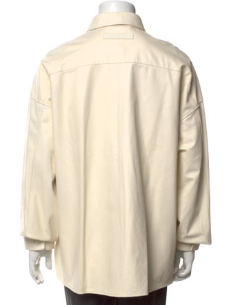 Marni Leather Long Sleeve Shirt