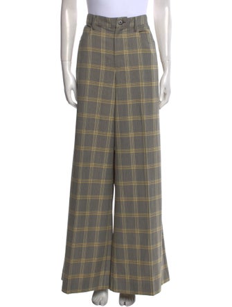Marni Virgin Wool Wide Leg Pants