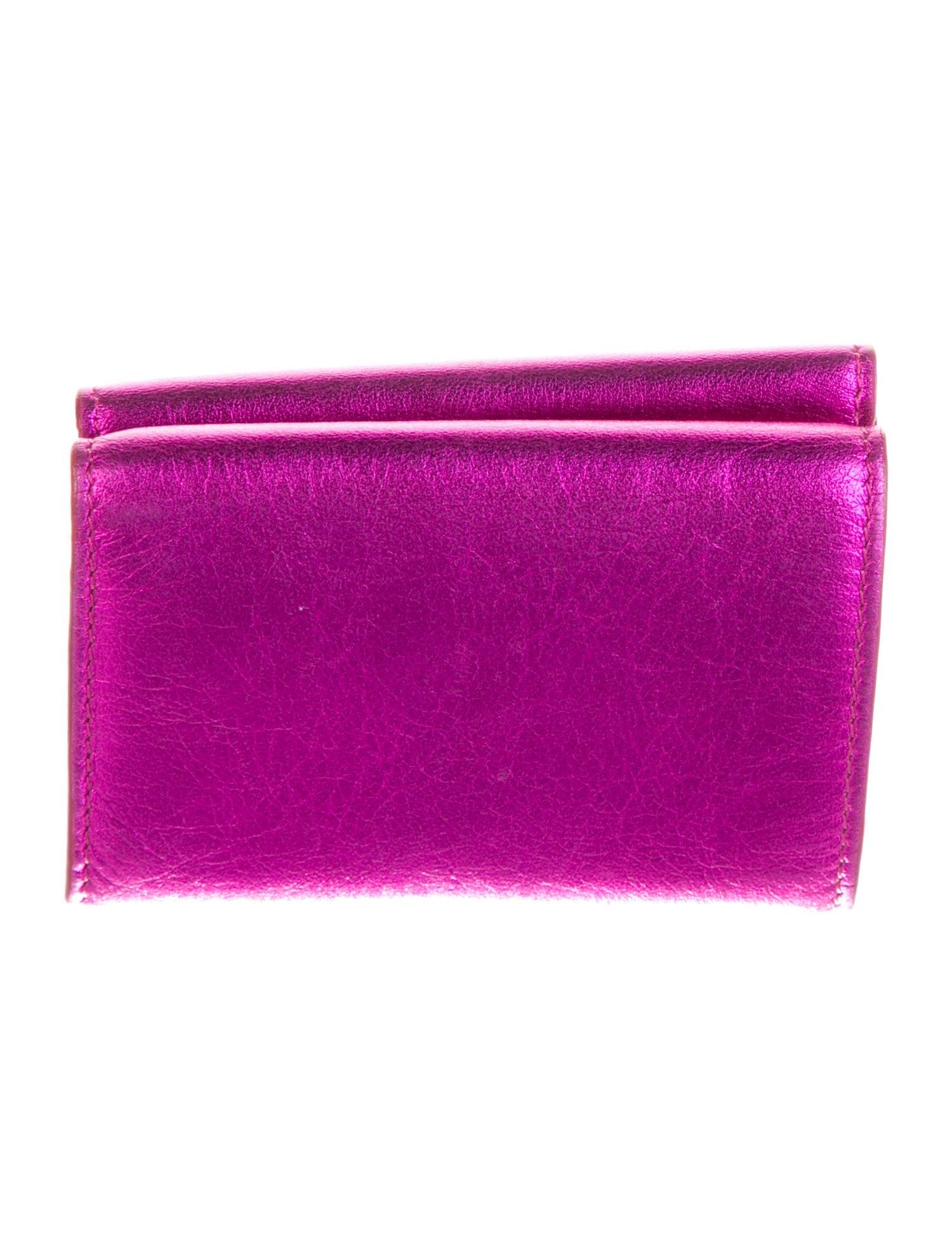 Marni Leather Compact Wallet