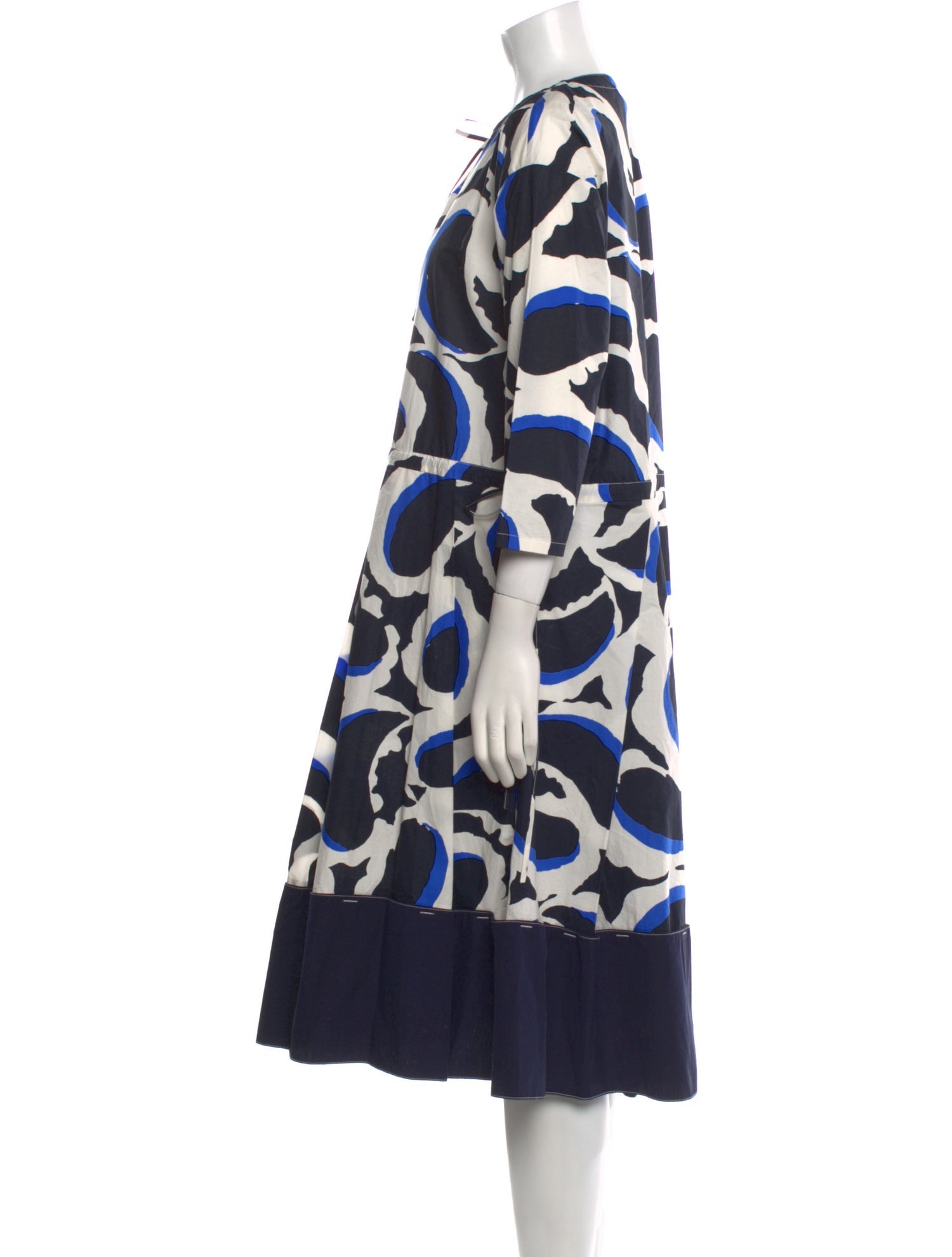 Marni Printed Midi Length Dress