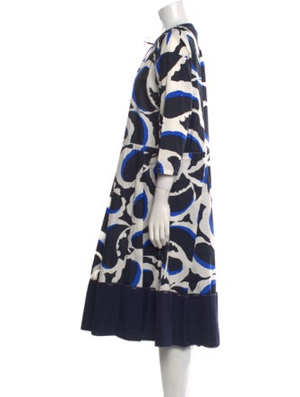 Marni Printed Midi Length Dress