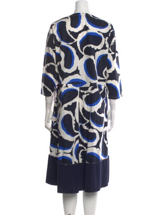 Marni Printed Midi Length Dress