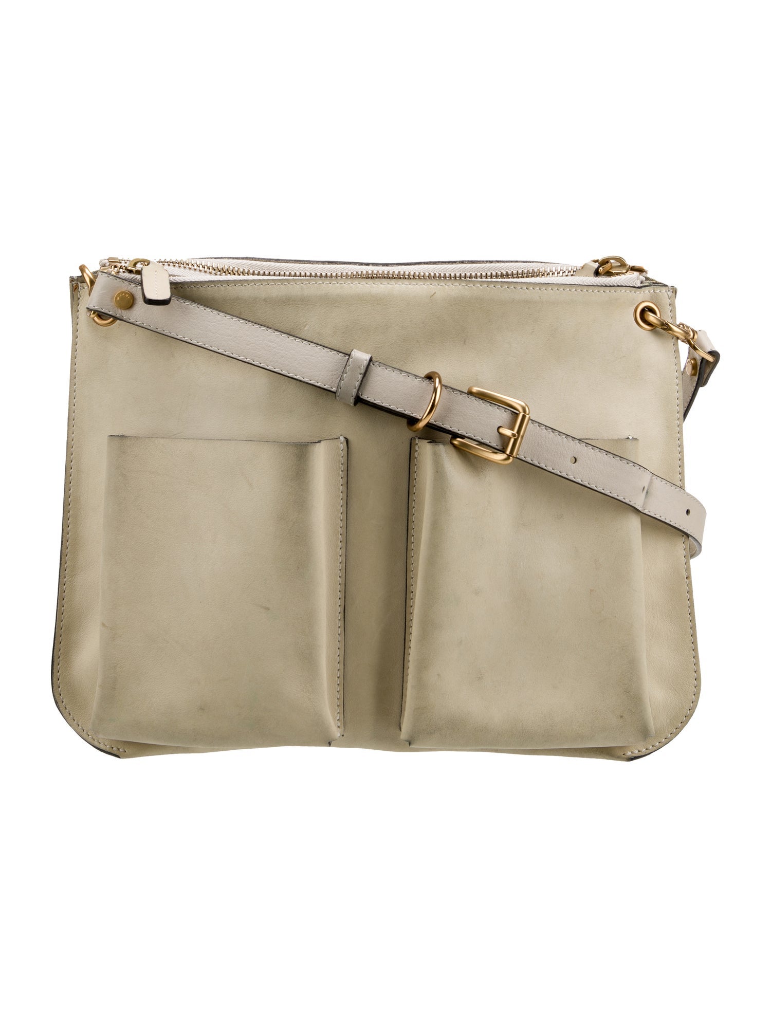 Marni Leather Messenger Bag