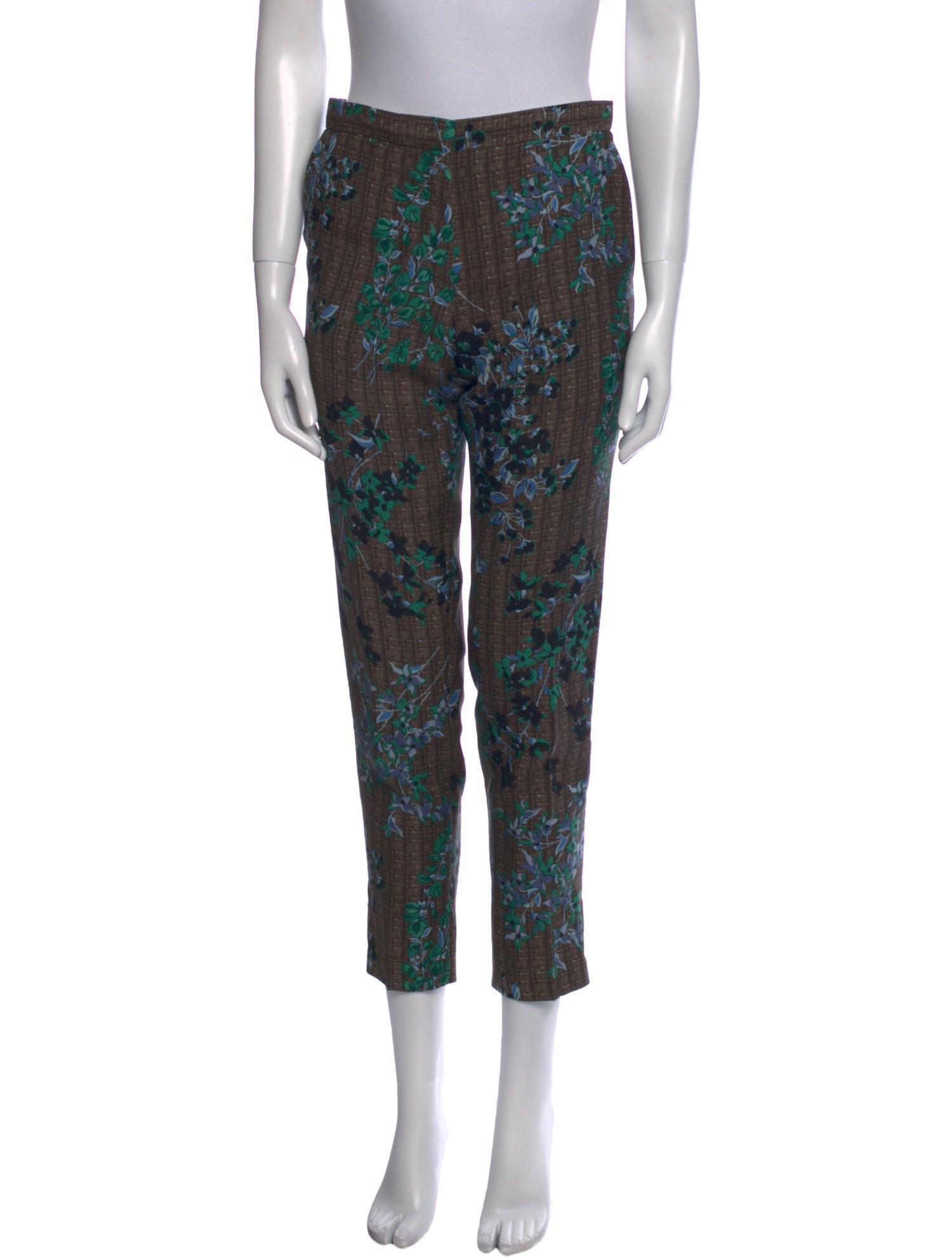 Marni Virgin Wool Skinny Leg Pants