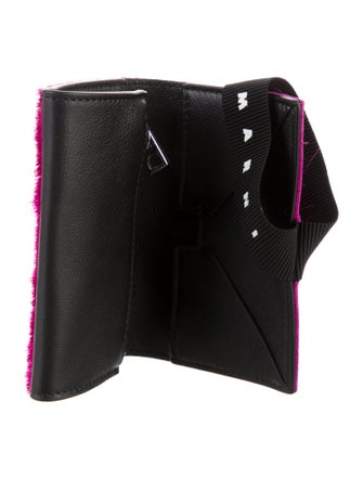 Marni Ponyhair Printed Wallet