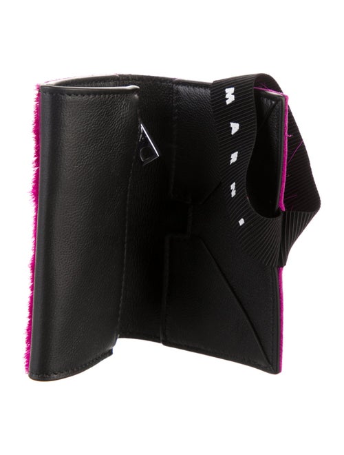 Marni Ponyhair Printed Wallet