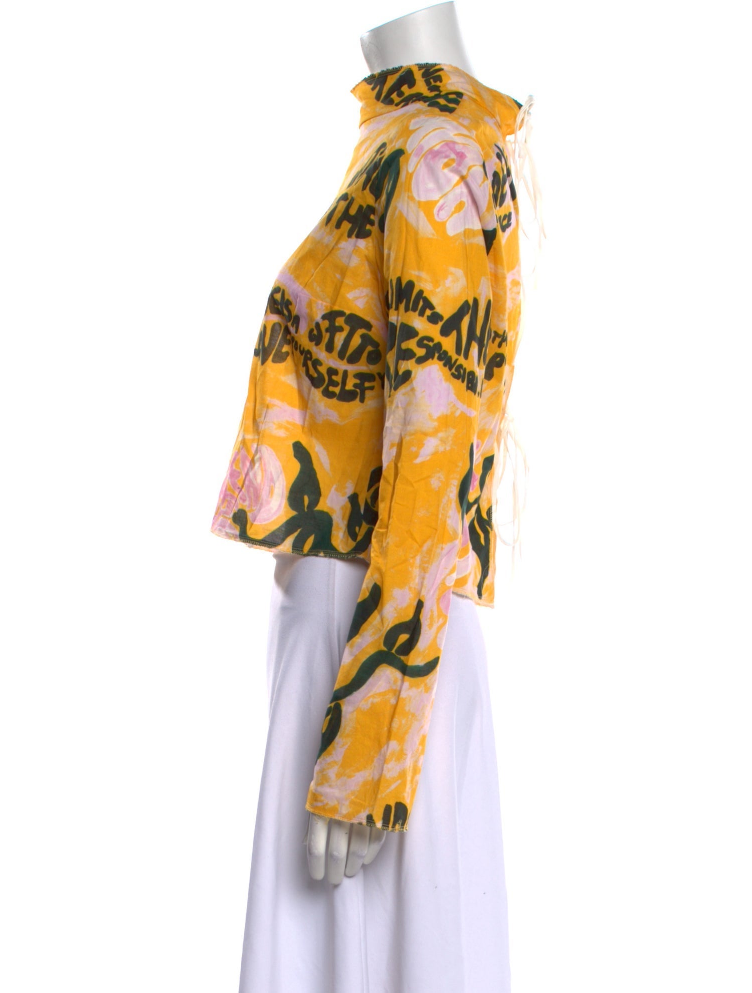 Marni Printed Mock Neck Sweatshirt