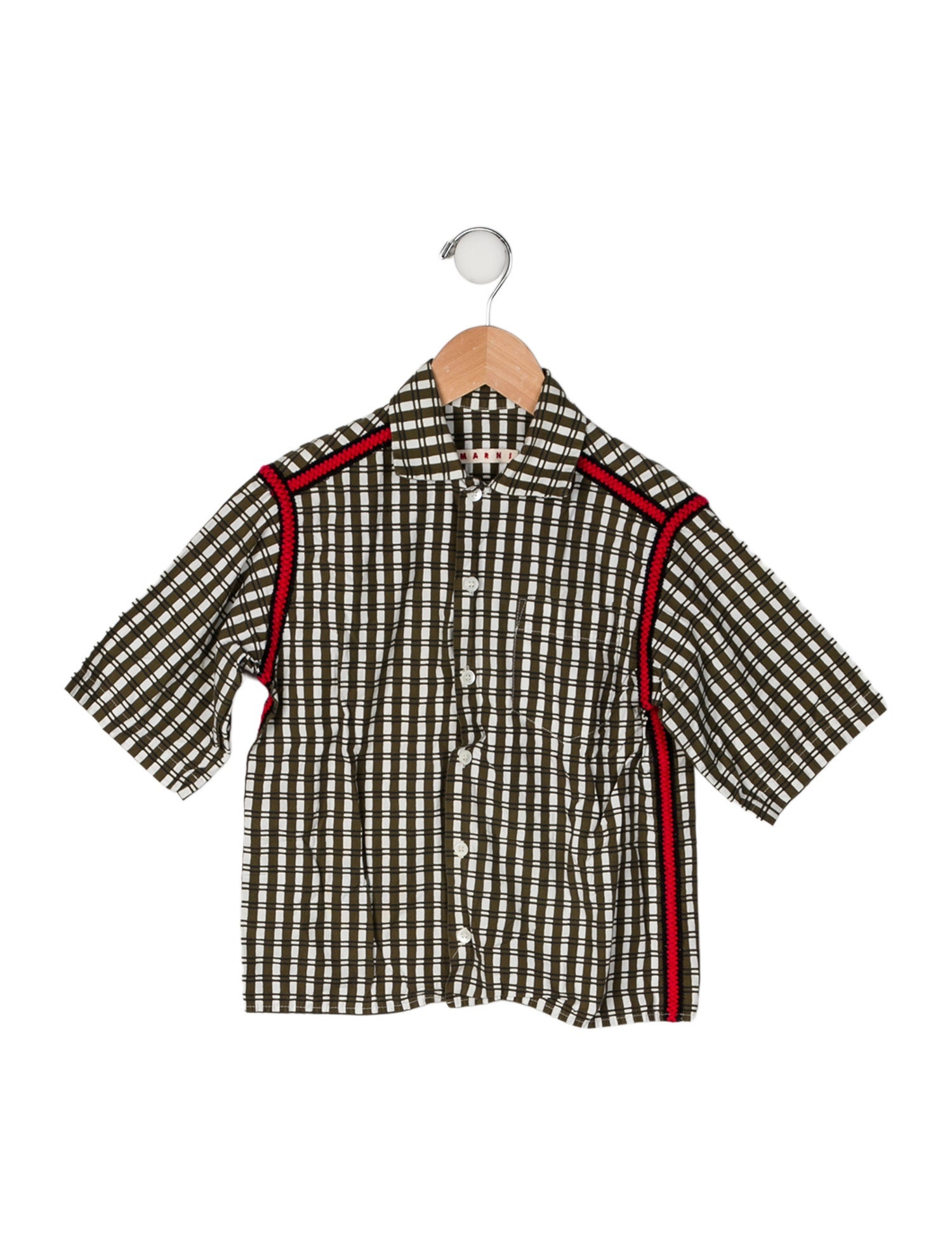 Marni Printed Short Sleeve Shirt