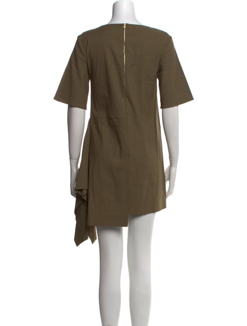 Marni Bateau Neckline Mini Dress