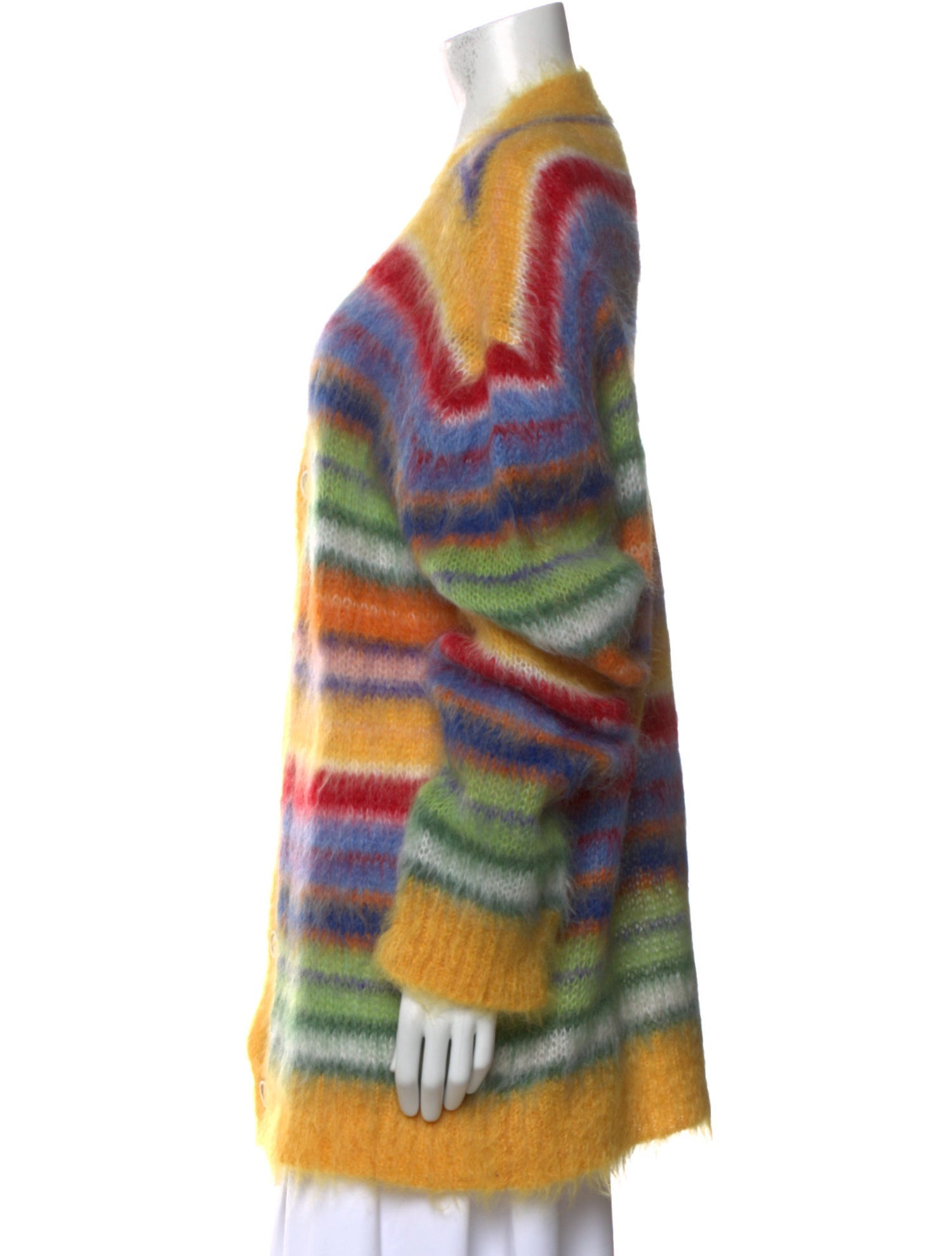 Marni Mohair Striped Sweater