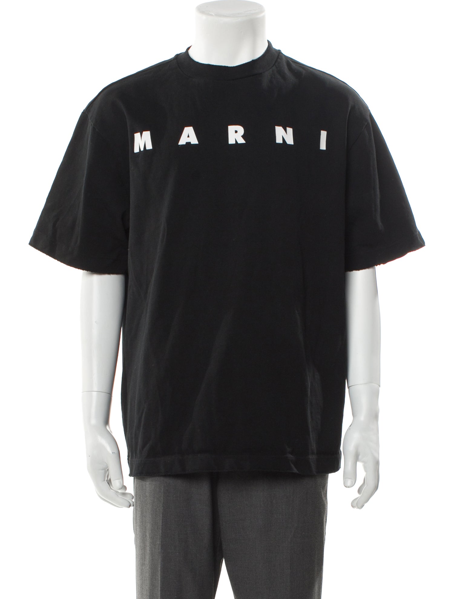 Marni Graphic Print Crew Neck T-Shirt