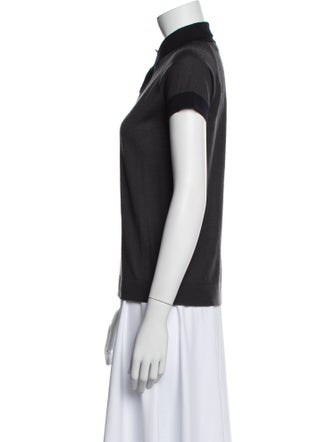Marni Cashmere Short Sleeve Polo