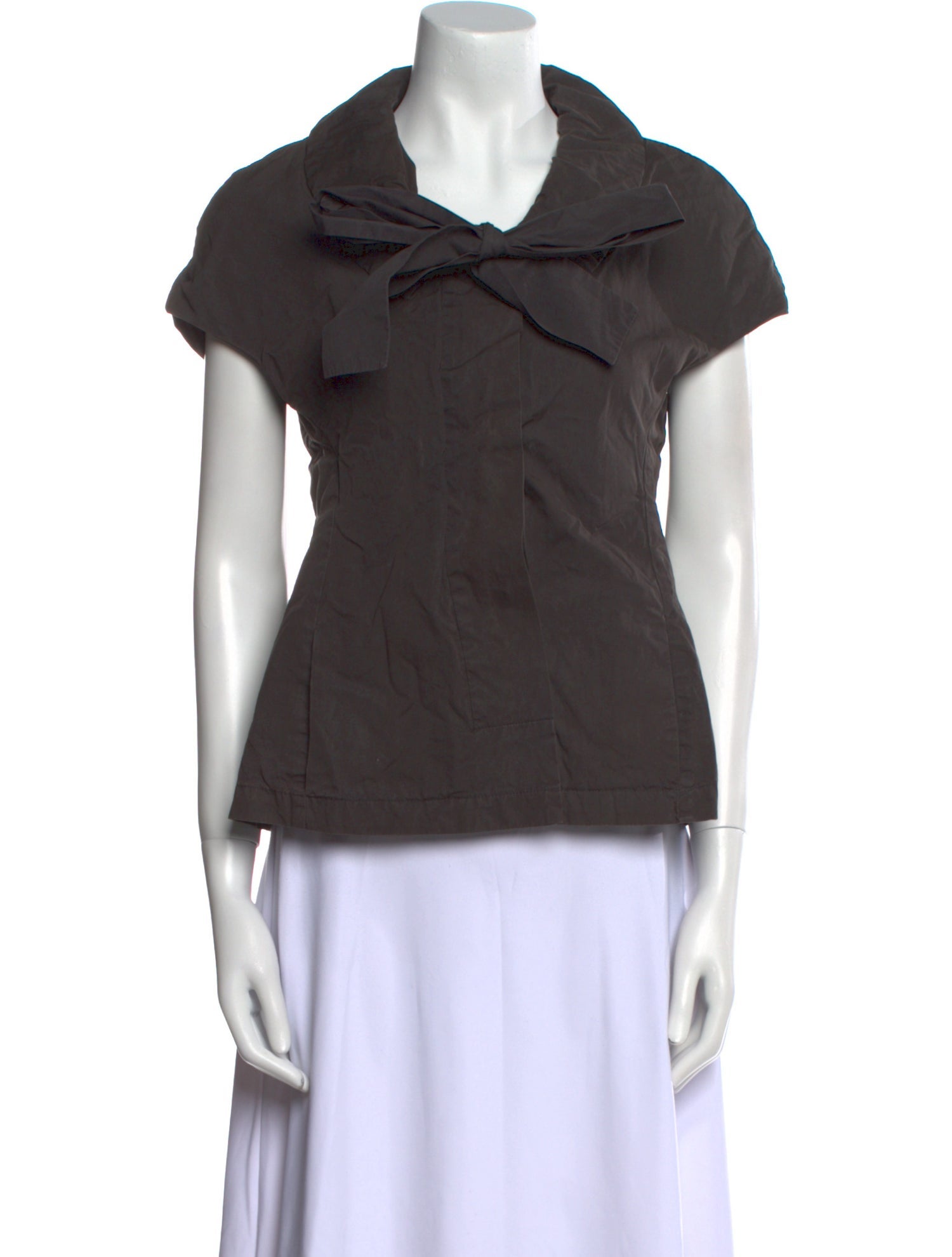 Marni Scoop Neck Short Sleeve Top