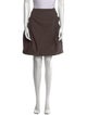 Marni Pleated Accents Knee-Length Skirt