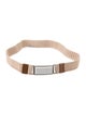Marni Skinny Chain-Link Accents Waist Belt