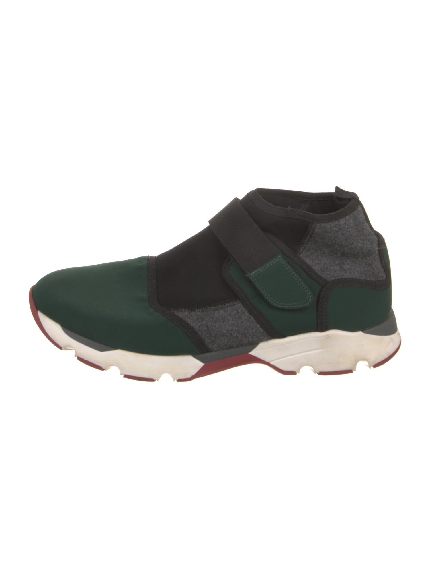 Marni Colorblock Pattern Sneakers