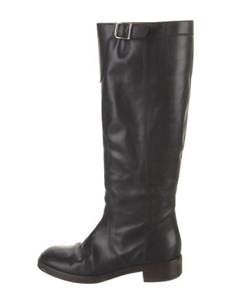 Marni Leather Riding Boots