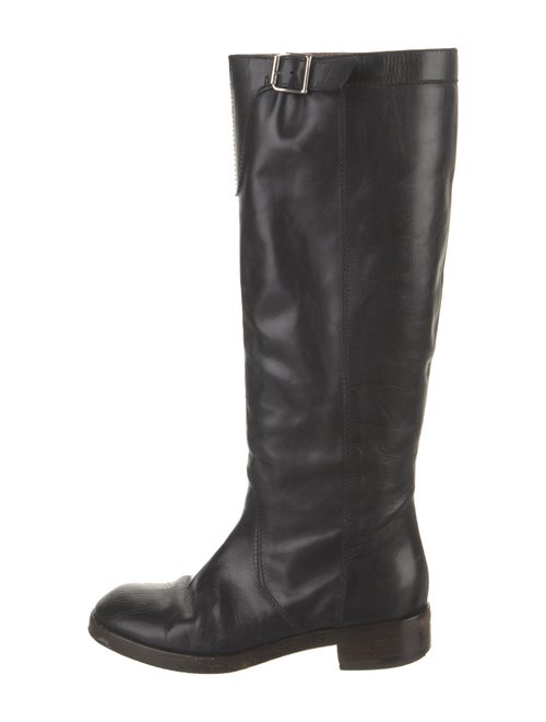Marni Leather Riding Boots