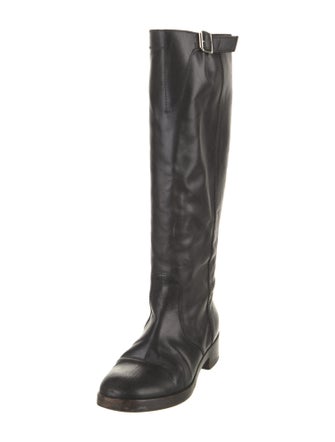 Marni Leather Riding Boots