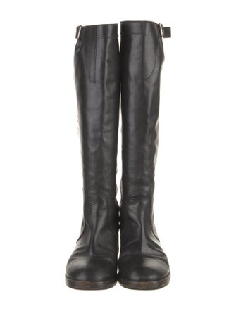 Marni Leather Riding Boots