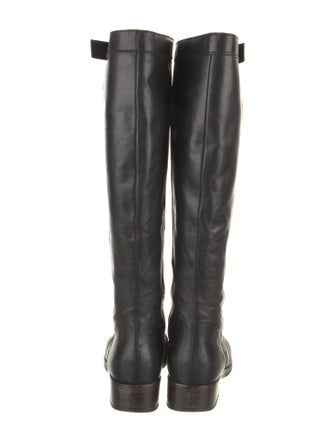 Marni Leather Riding Boots
