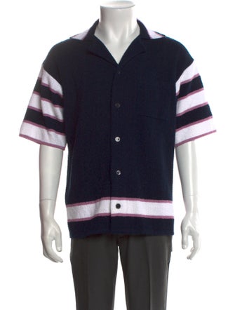 Marni Striped V-Neck Cardigan