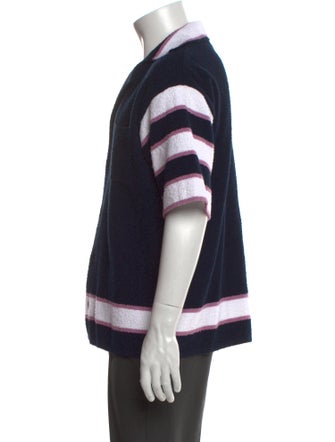 Marni Striped V-Neck Cardigan