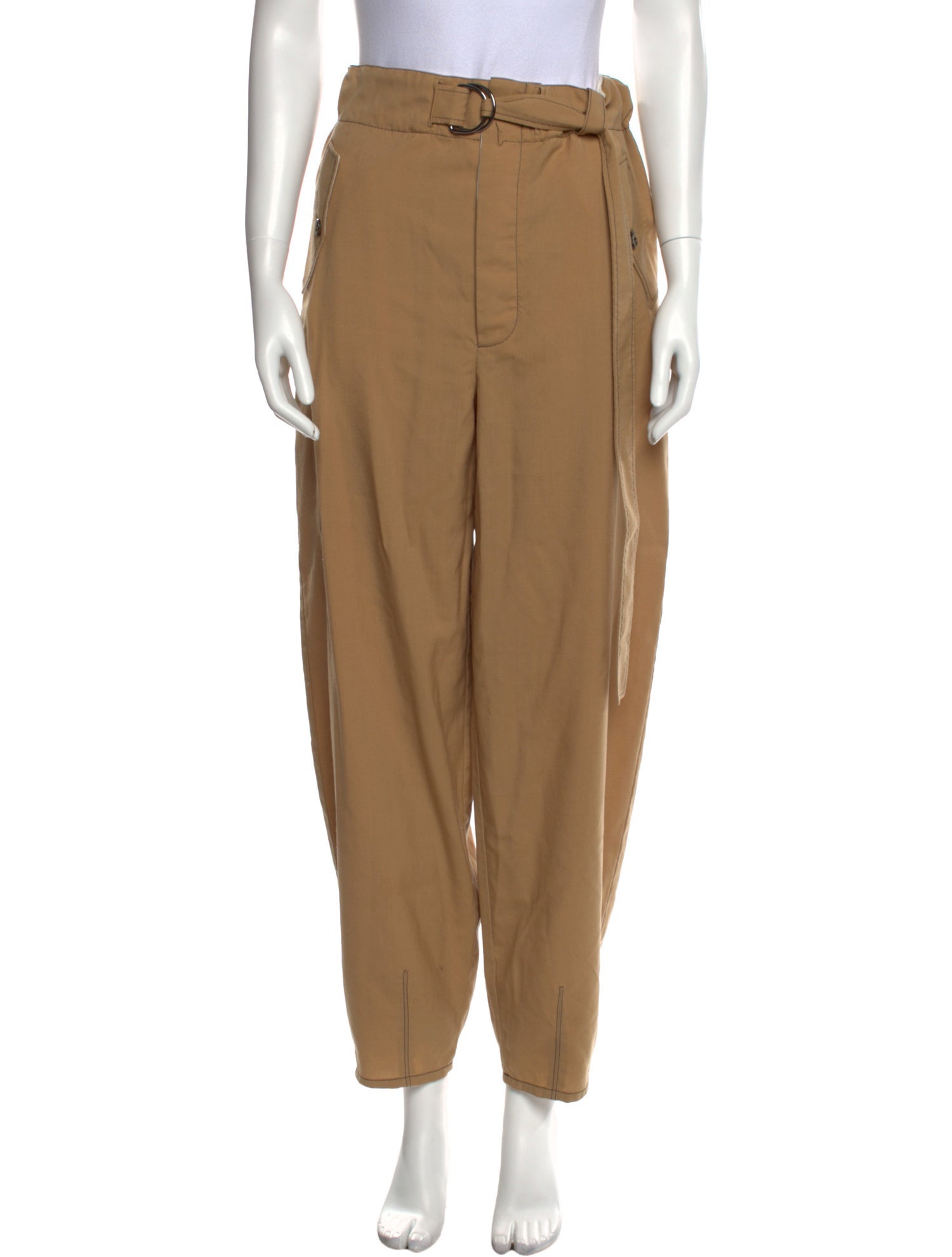 Marni Virgin Wool Straight Leg Pants