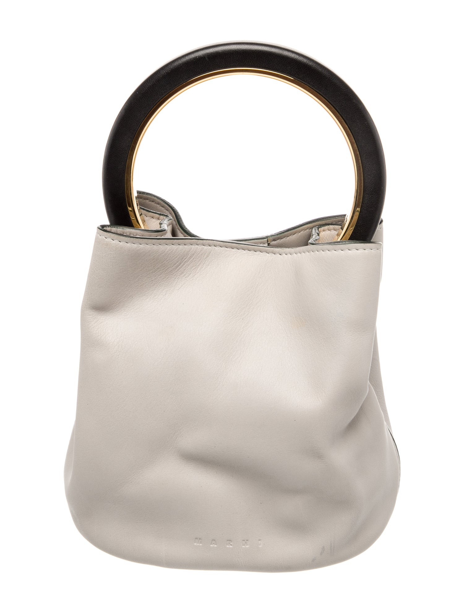 Marni Leather Top Handle Bag