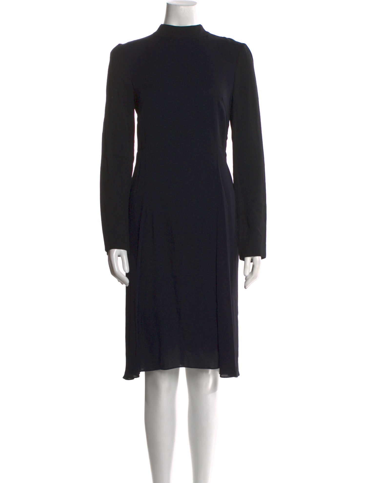 Marni Mock Neck Knee-Length Dress