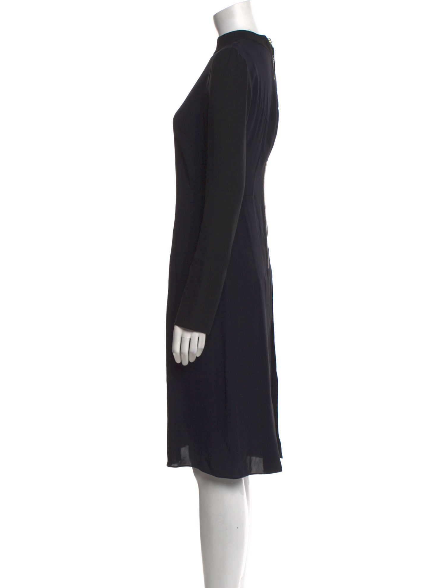 Marni Mock Neck Knee-Length Dress