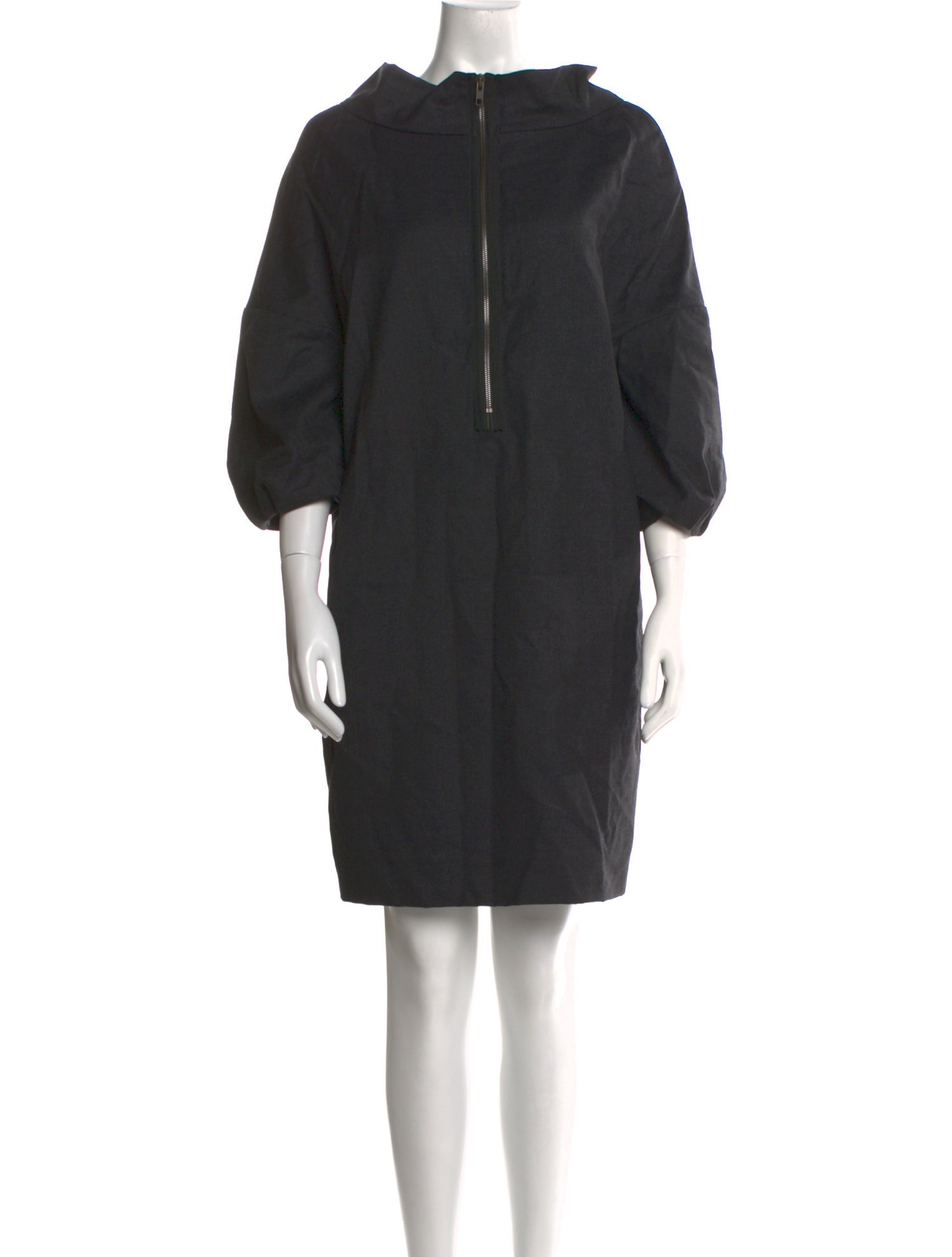 Marni Mock Neck Mini Dress