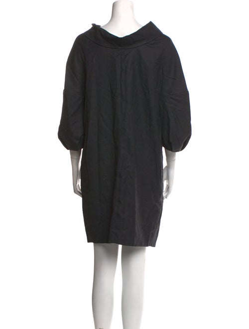 Marni Mock Neck Mini Dress