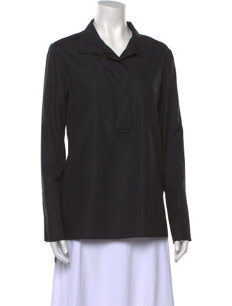 Marni Silk Long Sleeve Blouse