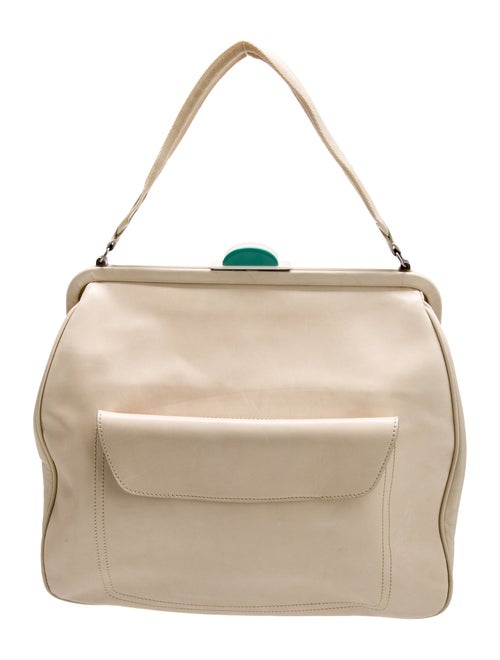 Marni Leather Top Handle Bag