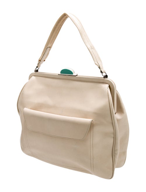 Marni Leather Top Handle Bag