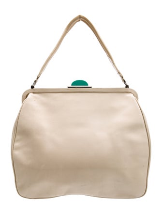 Marni Leather Top Handle Bag