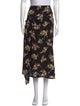 Marni Silk Midi Length Skirt