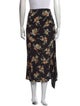 Marni Silk Midi Length Skirt