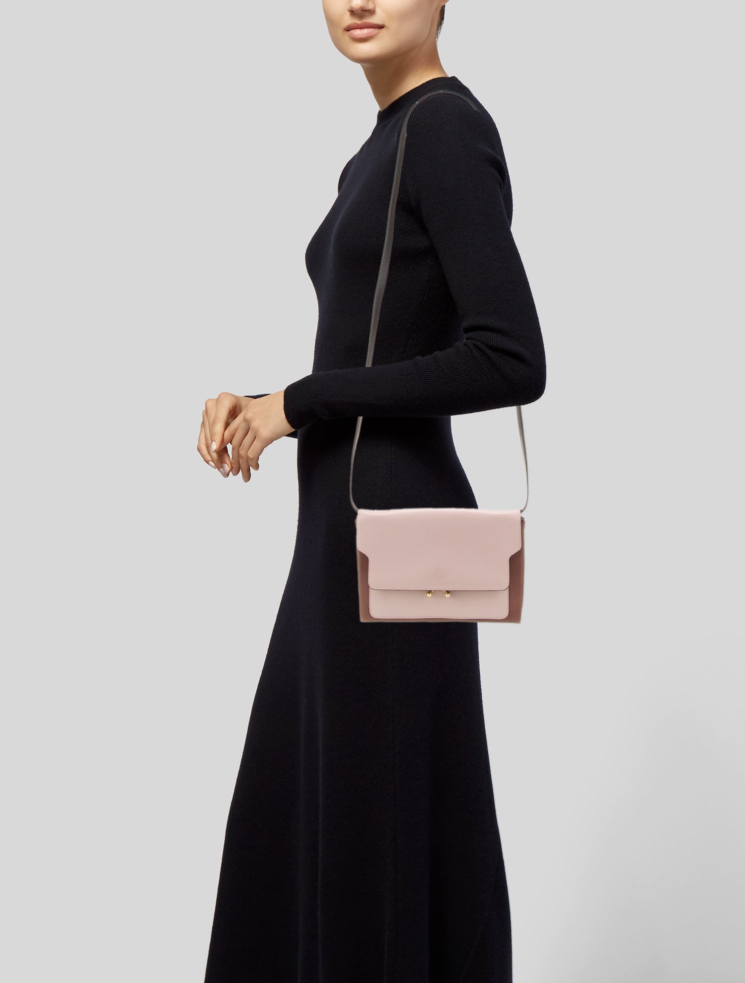 Marni Leather Shoulder Bag