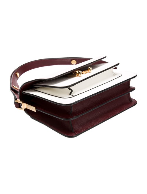 Marni Saffiano Leather Shoulder Bag